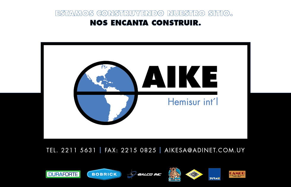 Aike, estamos construyendo nuestro sitio